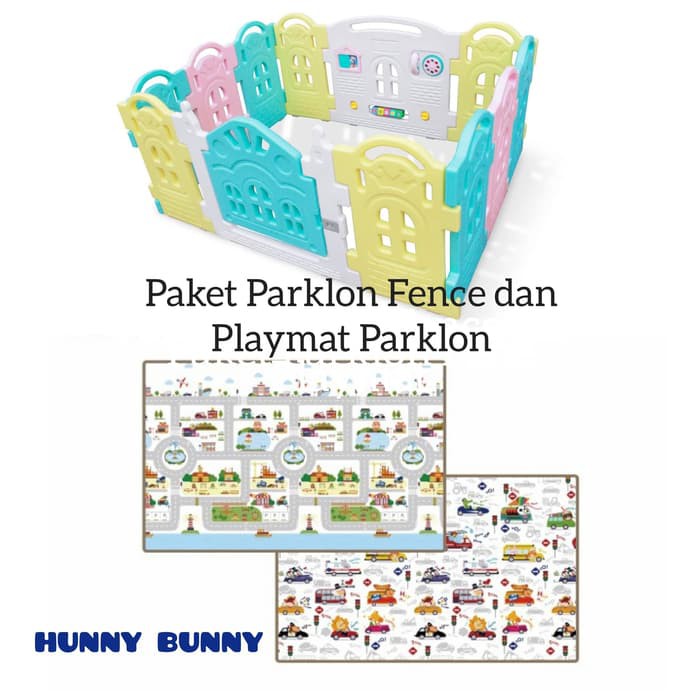 Promo Paket Parklon Fence dan Parklon Playmat