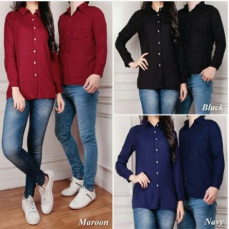 Couple Kemeja Polos