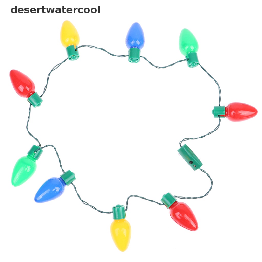 Deid Kalung Dengan Liontin Lampu LED Untuk Natal