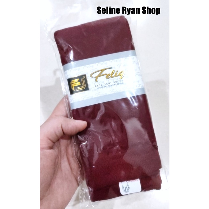 Manset Lengan / Sarung Lengan / Kain Pelindung Lengan Bersepeda Tebal Halus Motif Polos-Merah Maron