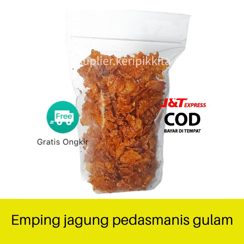 cemilan emping pedas manis| emping pedas | jajanan pedas | makanan ringan pedas | cemilan kita