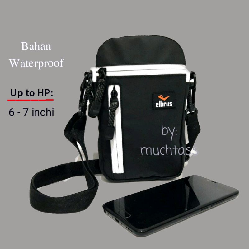 Tas HP Waterproof Tas Selempang Sling Bag Tas Pria Tas Selempang Pria Tas Pinggang Mini Pouch