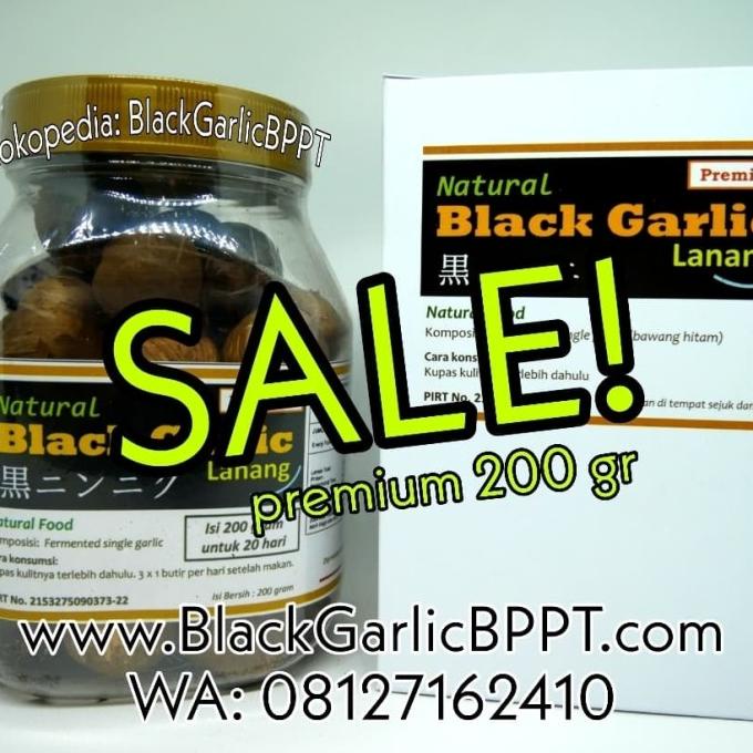 

Ready Stock ! Bawang Hitam | Bawang Tunggal | Bawang Lanang | Black Garlic 200 Gr Termurah
