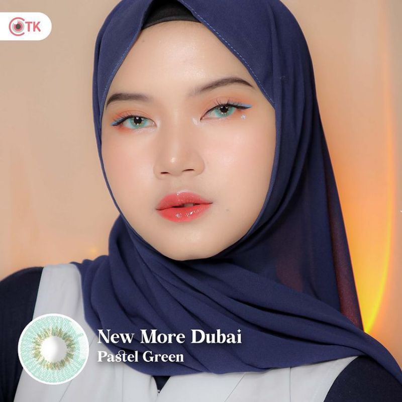 Jual Softlens New More Dubai Pastel Green Ctk S D Warna