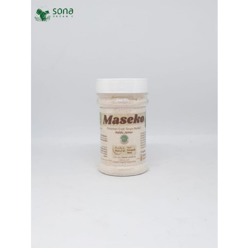 

Maseko Kaldu Jamur botol 80gr Lingkar Organik NON MSG