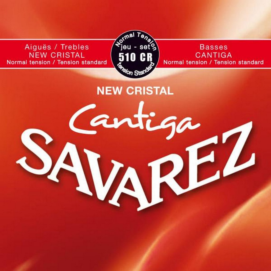 Savarez 510 CR New Cristal Cantiga Senar Gitar Klasik Normal Tension