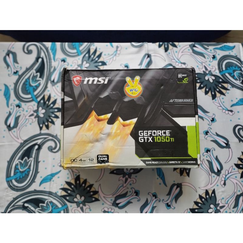 Msi GTX 1050 TI 4gb