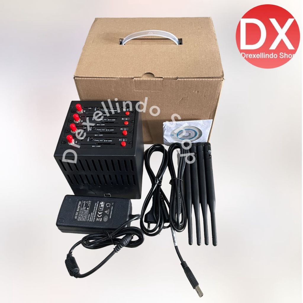 Modem Pool 4 Port USB 3G SIM5360