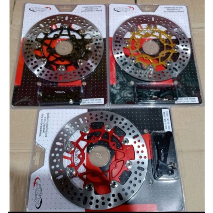 DISC PIRINGAN CAKRAM DEPAN KTC VARIO 150 NEW LUBANG 5 ORIGINAL KTC FULL CNC UKURAN 260MM