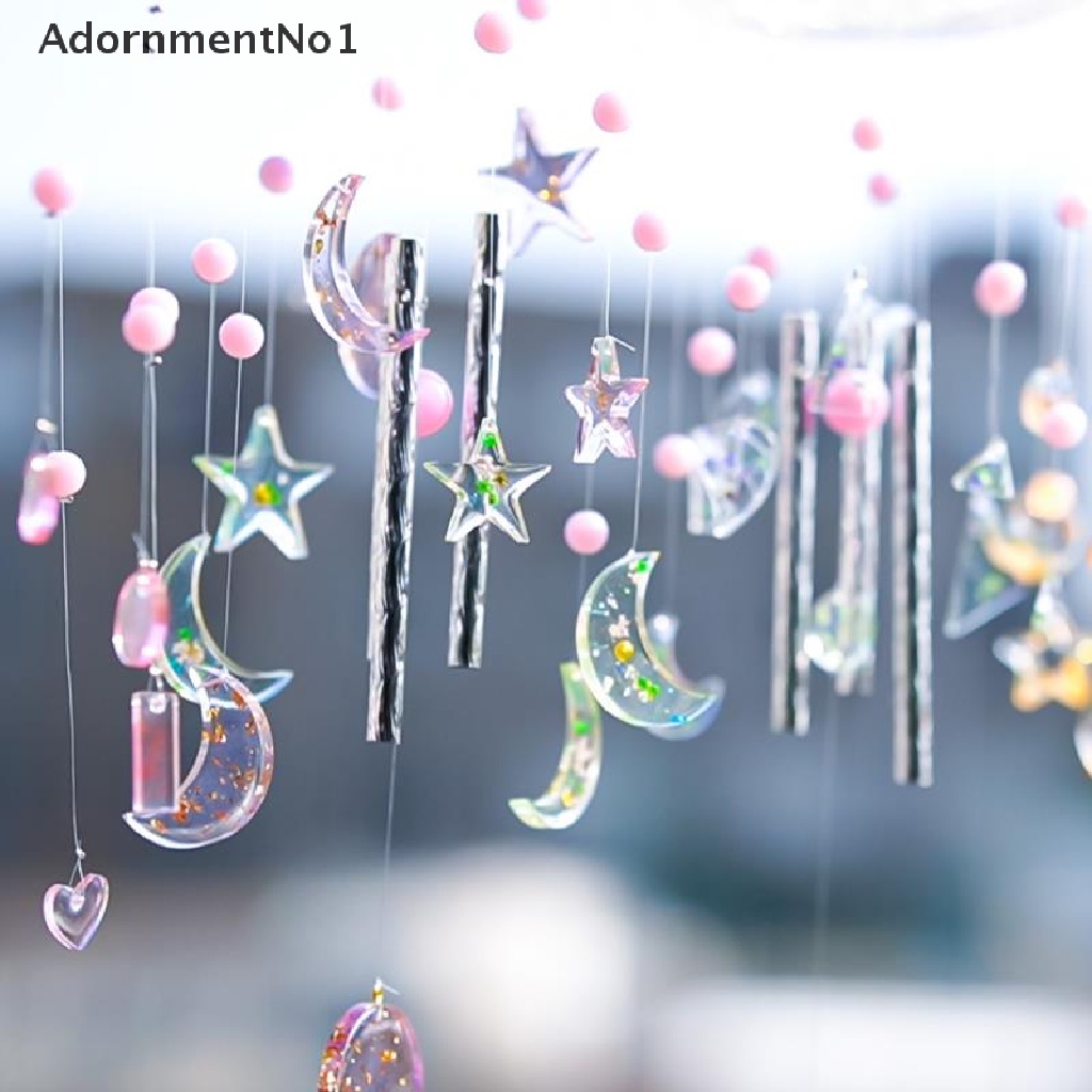 (AdornmentNo1) Cetakan Resin Kristal Epoksi Bentuk Matahari / Bulan / Lonceng Angin Manual DIY