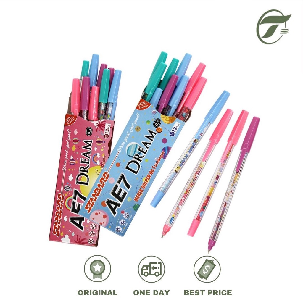 

BALLPEN AE7 DREAM 0.5 ECER STANDARD (BLACK)
