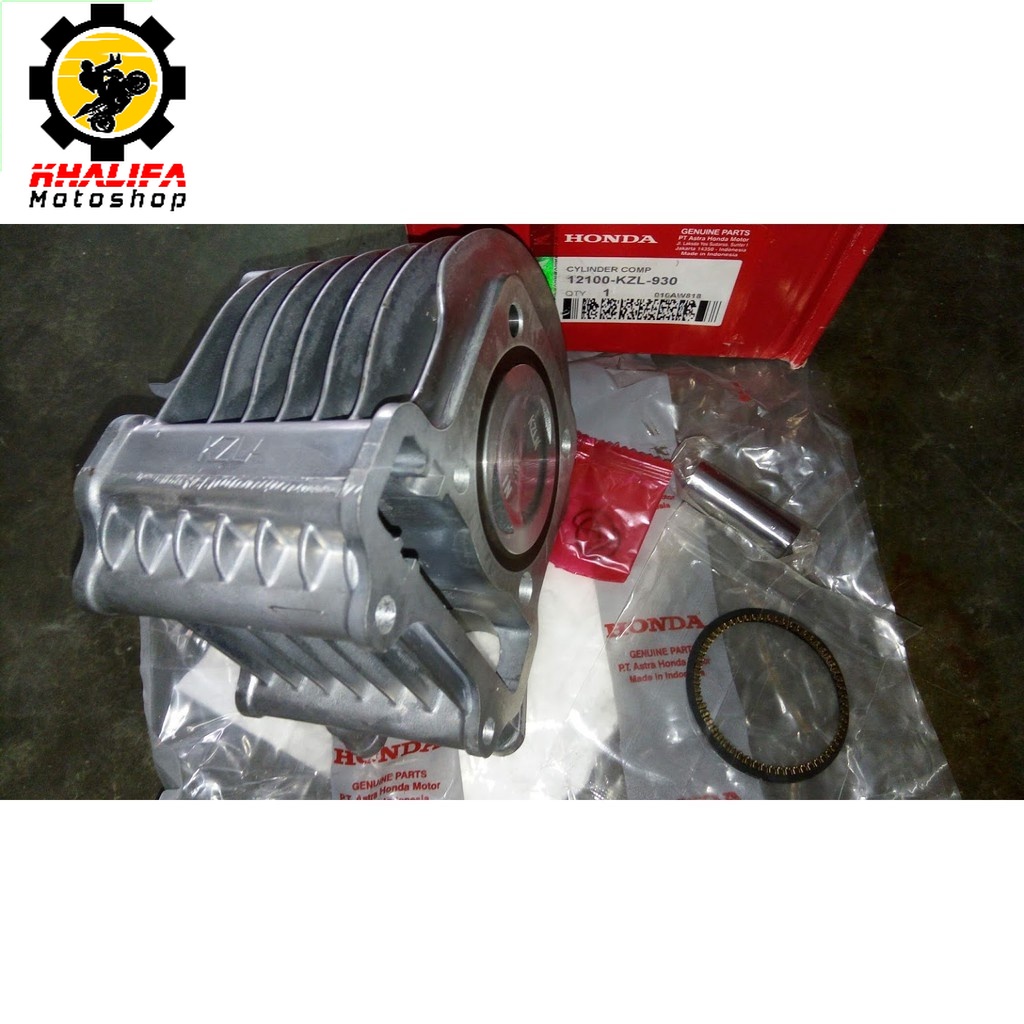 BLOCK SEHER/BORING ORI HONDA  BEAT FI,VARIO ESP, SCOOPY ESP, SPACY FI KODE -KZL