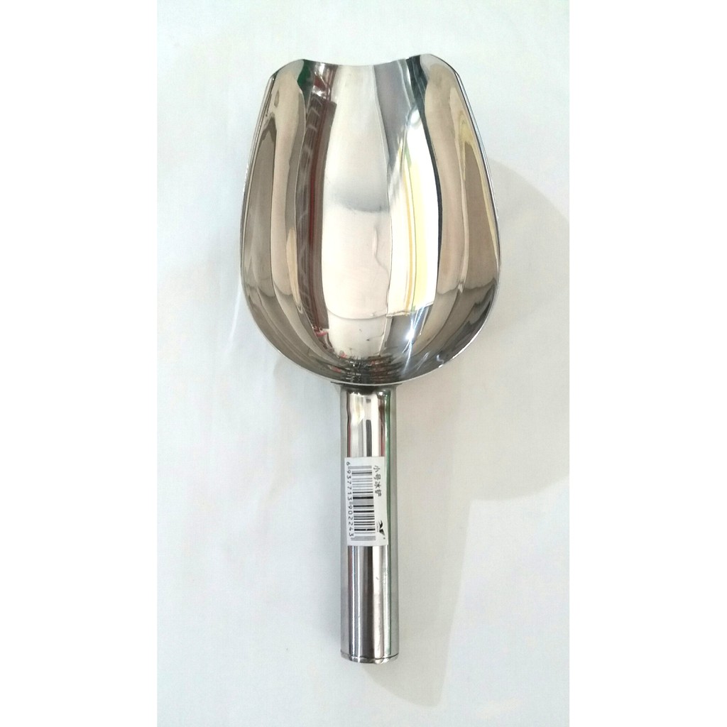Sekop Sendok Es Batu Stainless Kecil