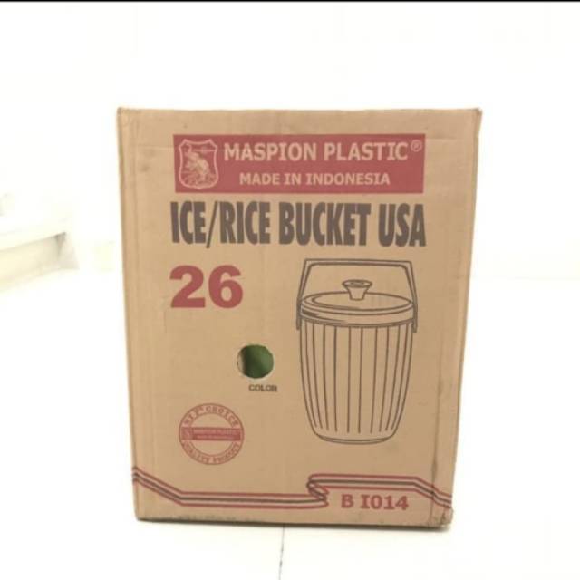 Rice Bucket 26 liter Maspion Termos Nasi Termos Es