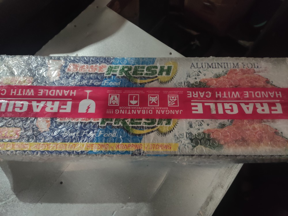 Aluminium Foil Roll 45cm X 75m / 7500cm Alufoil Best Fresh 45 Cm X 75 M 7.500 Cm