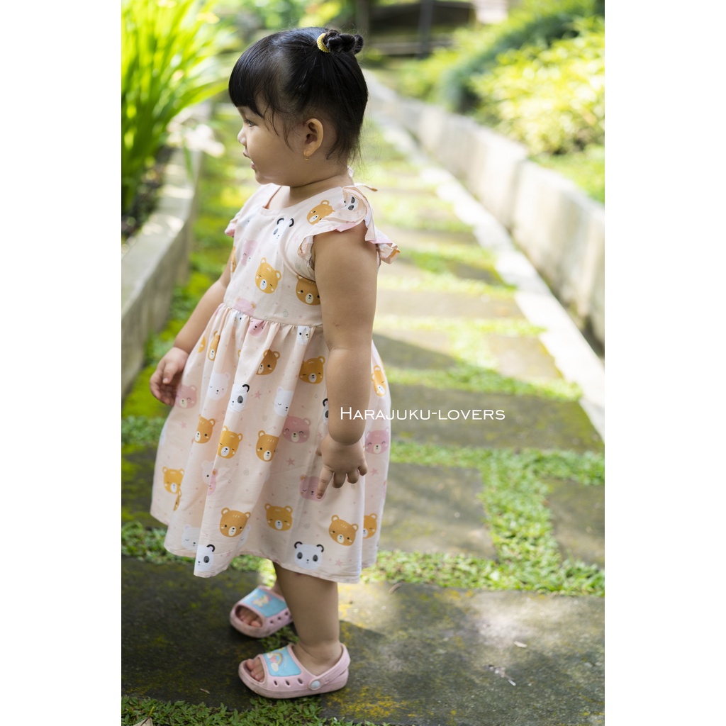 Dress Anak Perempuan Katun Motif Lucu [A002]