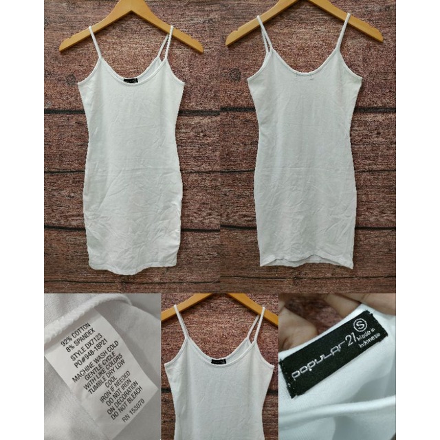 0139 TANK TOP DRESS BRANDED / TANK TOP DRESS MURAH SISA EKSPOR