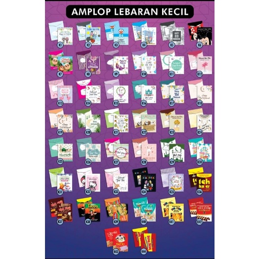 

AMPLOP LEBARAN KECIL