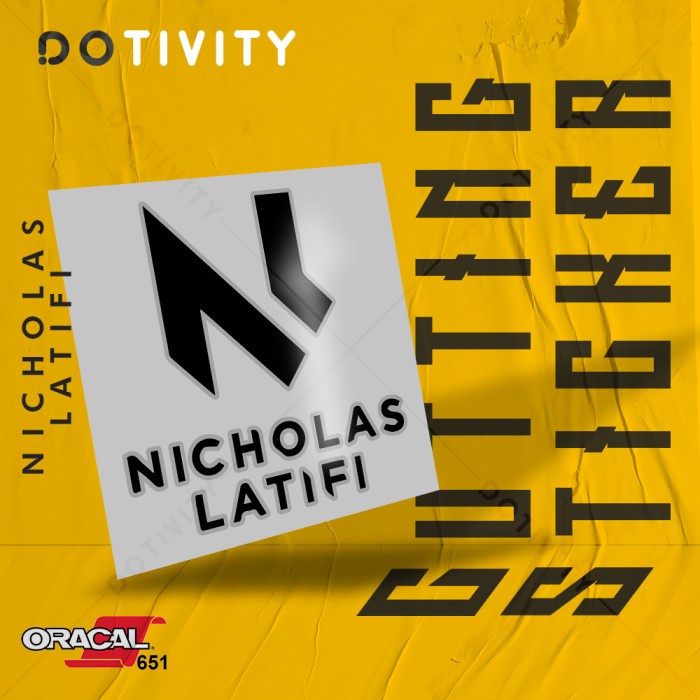 

Cutting Sticker F1 DRIVER - NICHOLAS LATIFI V2