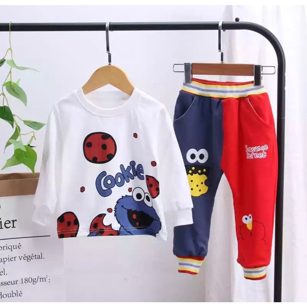 SETELAN SWEATER ANAK SETELAN ANAK UMUR 1-5 TAHUN SWEATER COOKIESS SETELAN ANAK LAKI LAKI PEREMPUAN TERBARU SWEATER ANAK MUSIM DINGIN SETELAN ANAK BAJU ATASAN ANAK TERMURAH