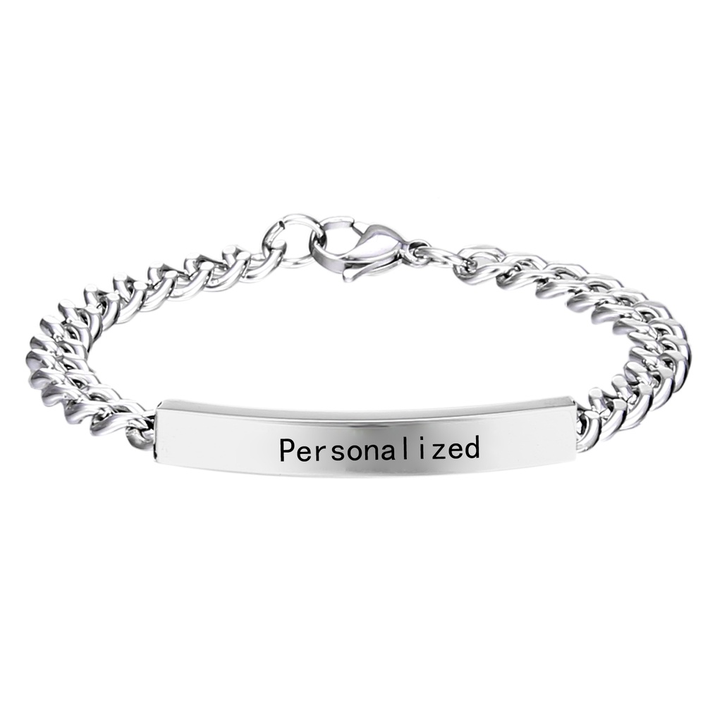 Gelang Pasangan Bahan titanium steel Untuk Pria Dan Wanita