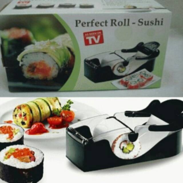 PERFECT ROLL SUSHI MAKER - ALAT PENGGULUNG SUSHI - MUDAH CEPAT PRAKTIS