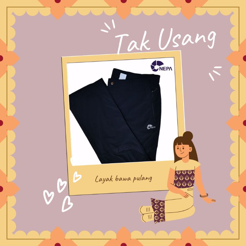 CELANA GUNUNG OUTDOOR SECOND NEPA