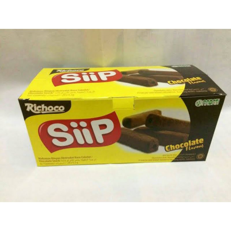 

SIIP NABATI COKLAT 1 BOX ISI 20 PCS