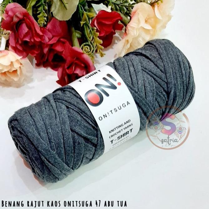 /////] Benang Rajut kaos 47 Abu Tu/Benang Rajut/Benang Onitsuga/pernak penik