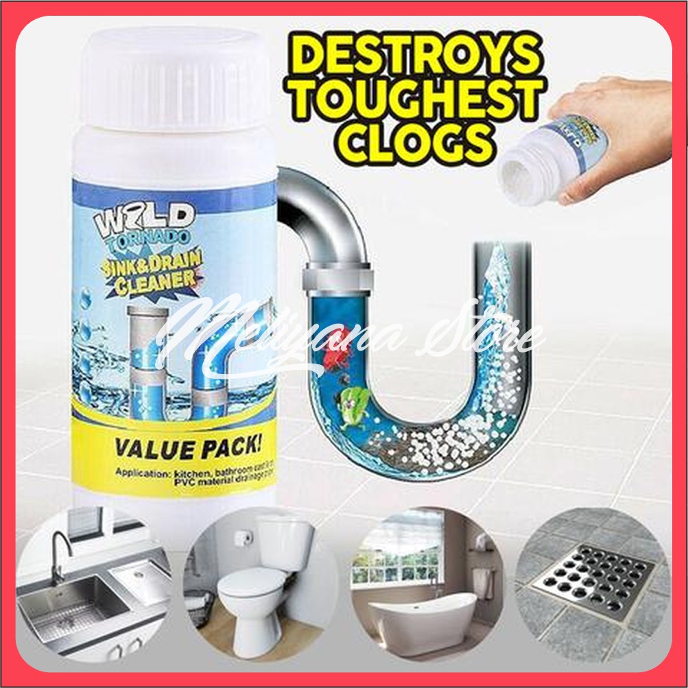 WILD TORNADO ANTI SUMBAT PIPA Sink And Drain Cleaner