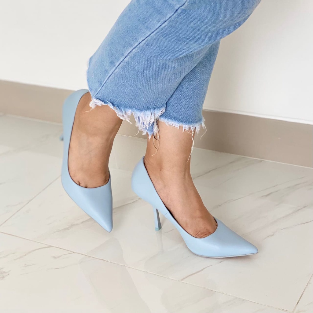 BEST SELLER || SEPATU WANITA ZS-3464 HEELS 7CM