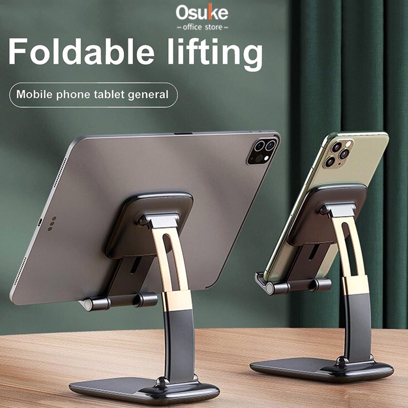 Holder Hp Stand Universal Folding Desktop phone holder Folding Phone Stand Lazypod Handphone Tablet Universal