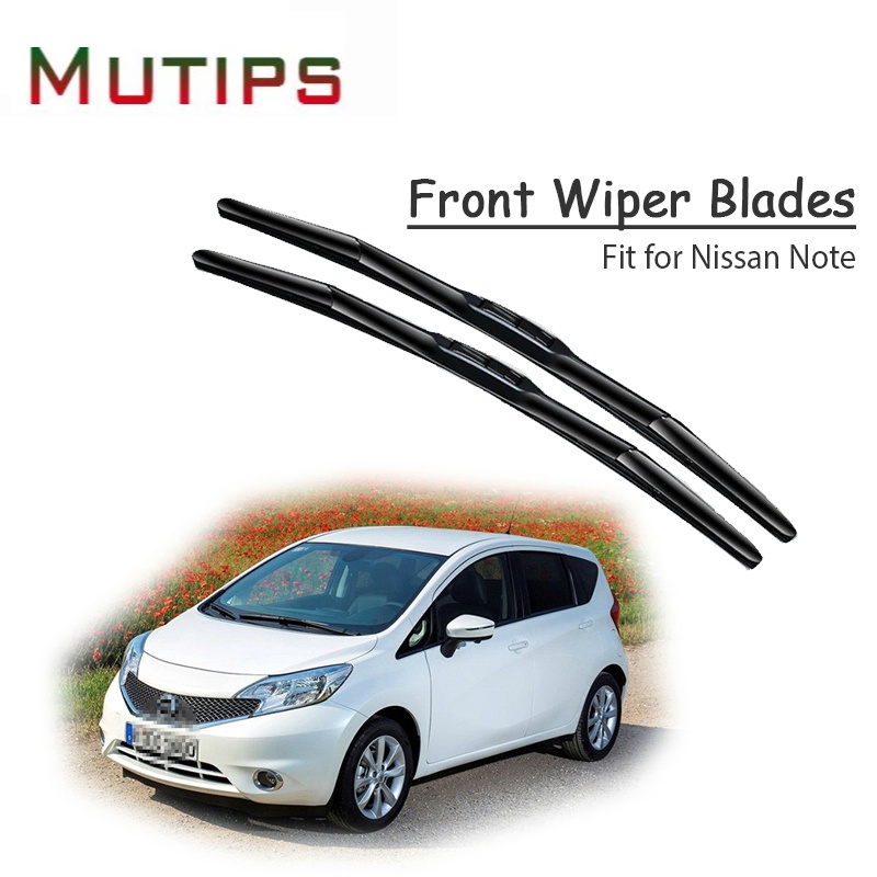 1 Set Karet Wiper Kaca Depan Mobil Untuk Nissan Note 2013 2012 2011 2010-2006