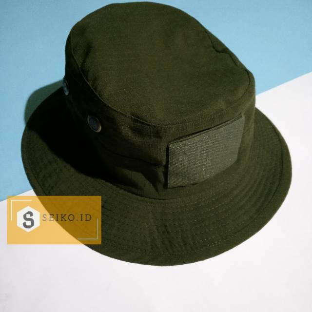 Topi rimba velcro topi gunung topi hutan perekat