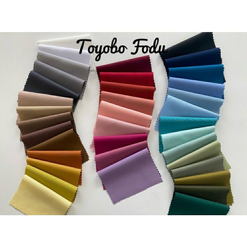 Kain meteran - Toyobo Fodu Original Import Silky