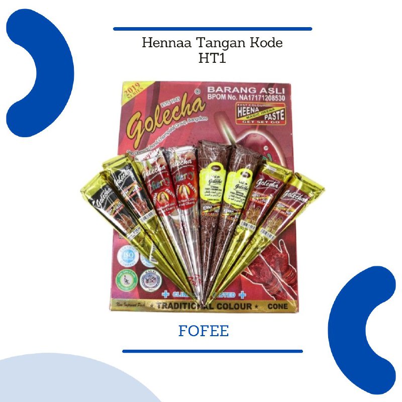 [IMPORT] - Hennaa / Henna Tangan Kode HT1