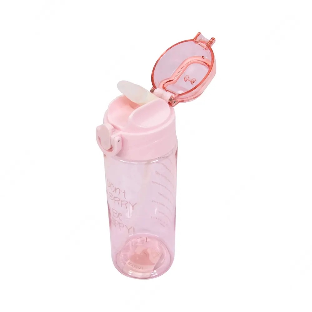 ace Kris 600 Ml Botol Minum One Push Lid - Pink