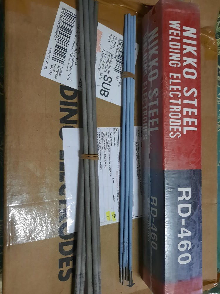 Kawat Las Stainless Steel Welding Electrode Wel 2.0×300mm