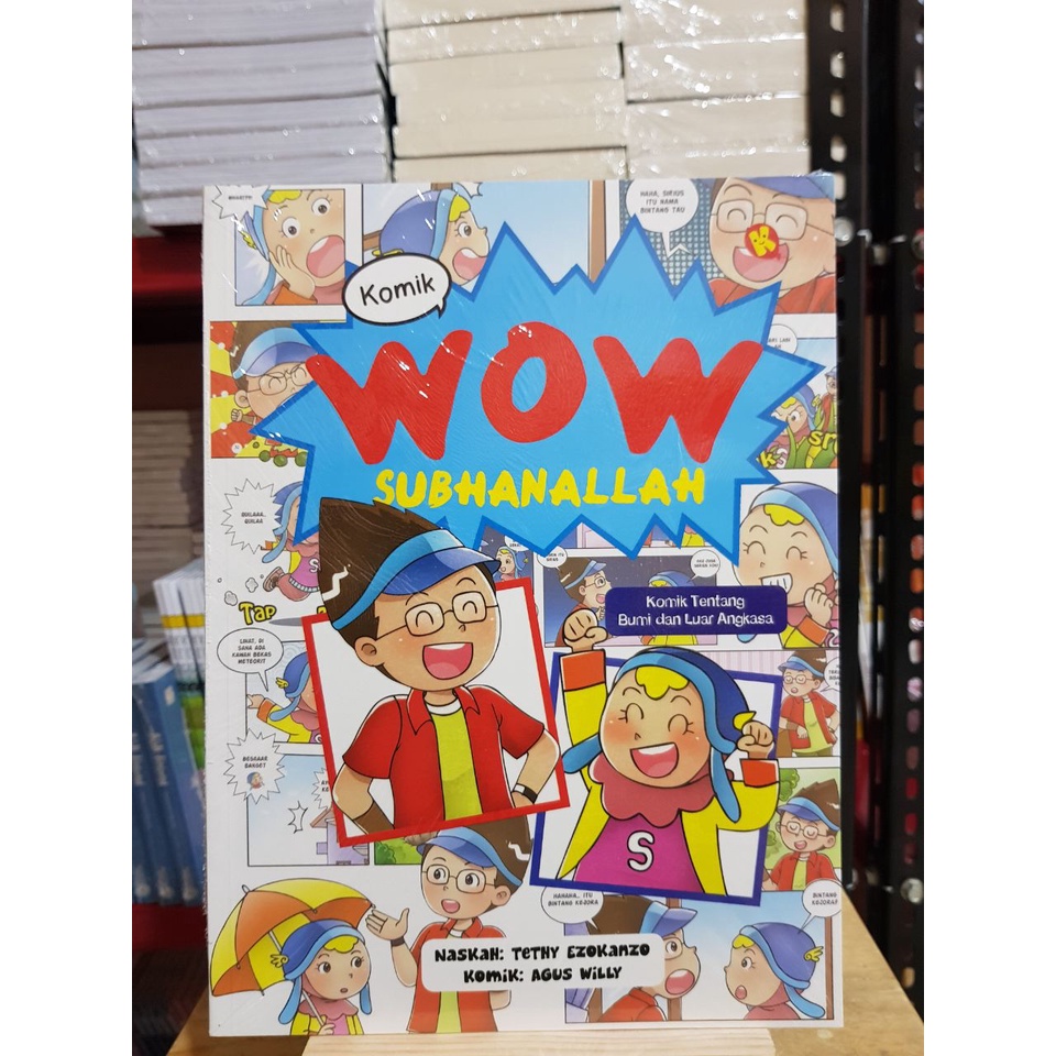 Wow Subhanallah Biru : Bumi dan Luar Angkasa | Komik Anak Islami | Penulis Tethy Ezokanzo & Agus Wil