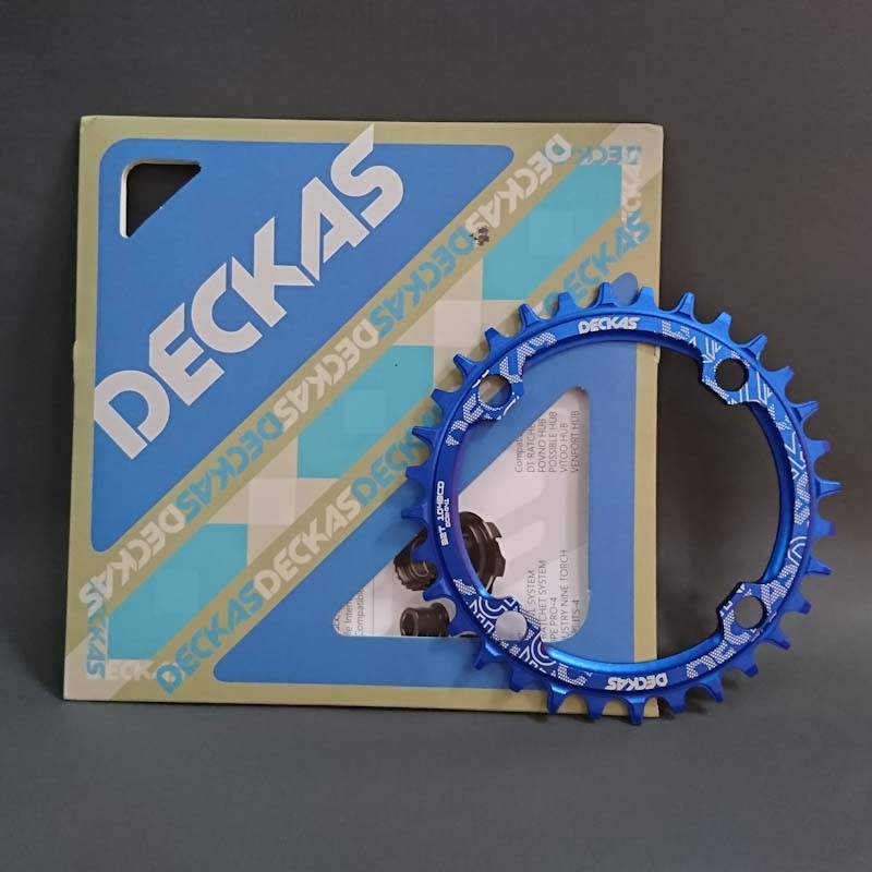 Chainring Deckas Round BCD 104 Narrow Wide 32 T