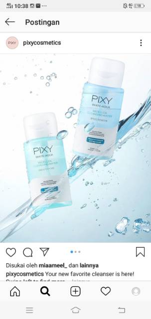 Pixy Whitr Aqua MicellOil Cleansing Water