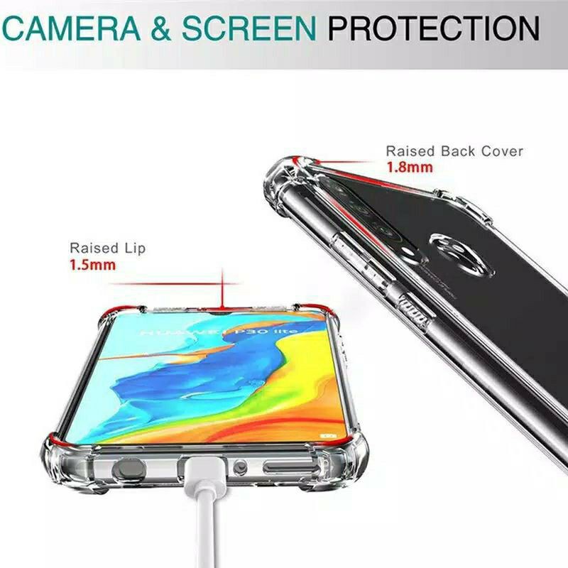 Samsung S20FE / S21FE Anti Crack Fuze Akrilik Cover Shockproof Soft Case Clear S20 FE S21 FE