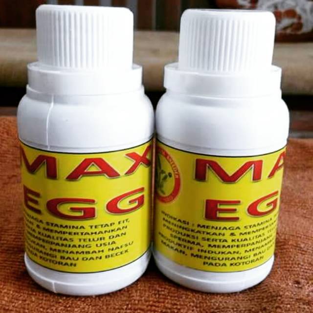 Vitamin Max Egg ramuan herbal untuk breeding semua varian UNGGAS