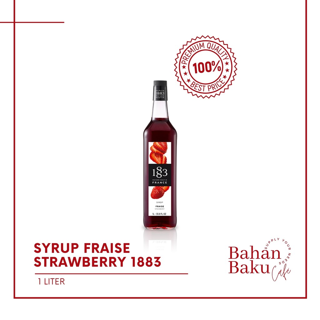 

Syrup Fraise 1883 / Sirup Strawberry 1883