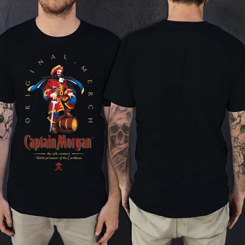 Kaos "Captain Morgan" design by printee.co.id