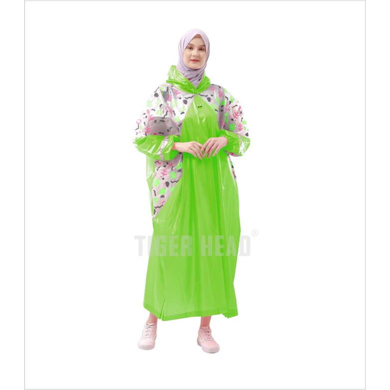 Jas hujan Rok GAMIS Chariva TIGER HEAD Muslimah Hijabers CHARIVA 68341