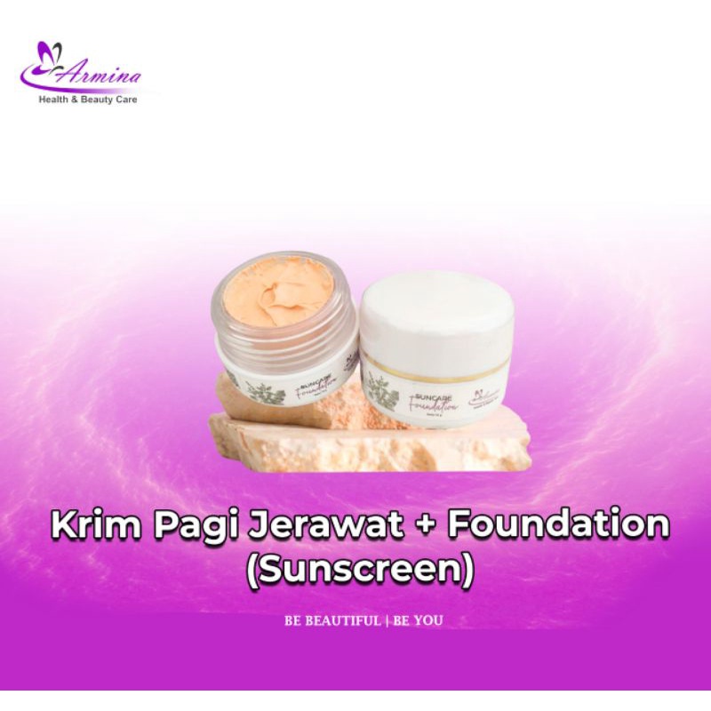 ARMINA - Sunscreen Acne Foundation Tea Tree Oil 10g