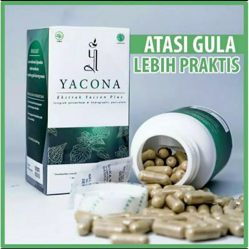 YACONA Herbal Obat Diabetes Atasi Gula Berlebih 100% Asli