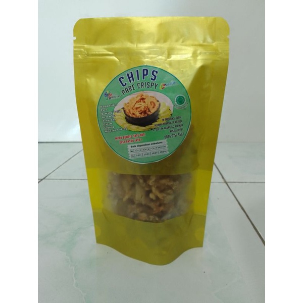 

[Ready]Chips Pare Crispy Rasau Jaya Gurih dan Nikmat 100gram.