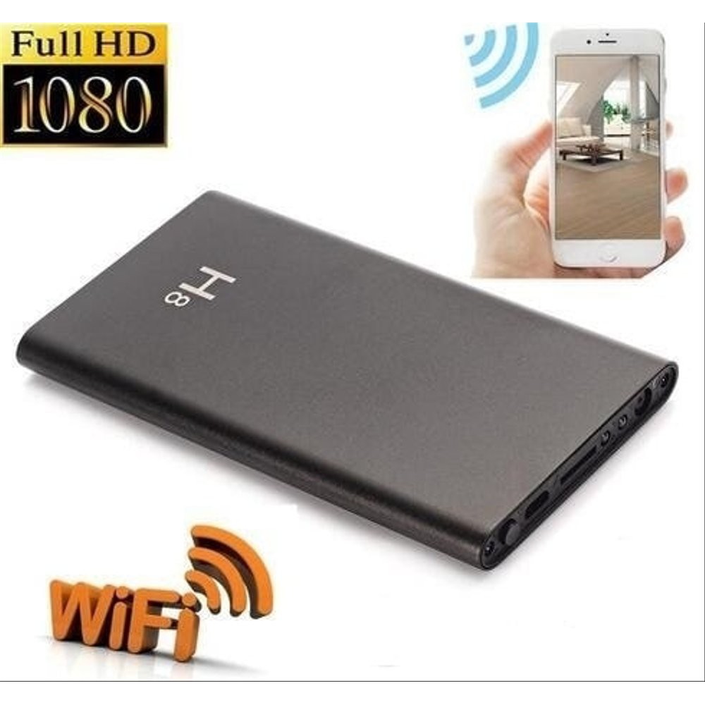 SPY KAMERA POWERBANK H8 WIFI FULL HD1080P
